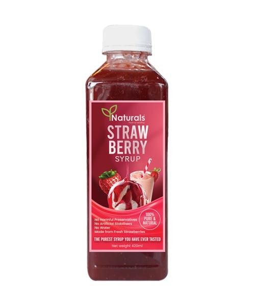 Strawberry Syrup - Naturals