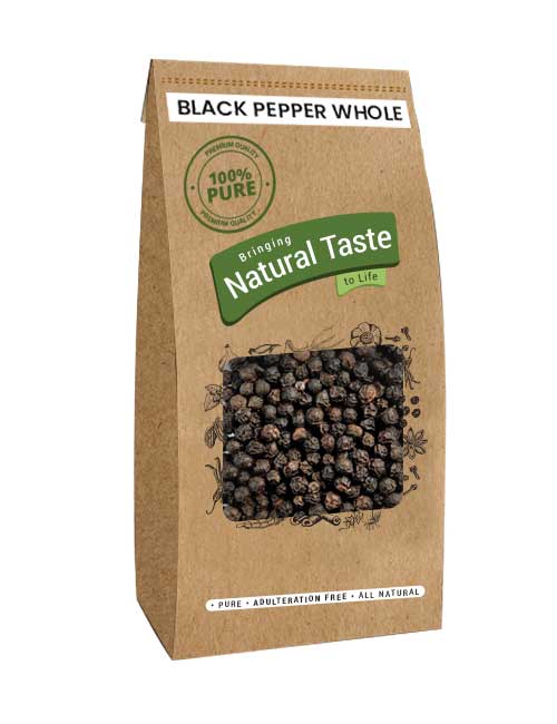 Black Pepper Whole  (100gm) - Naturals