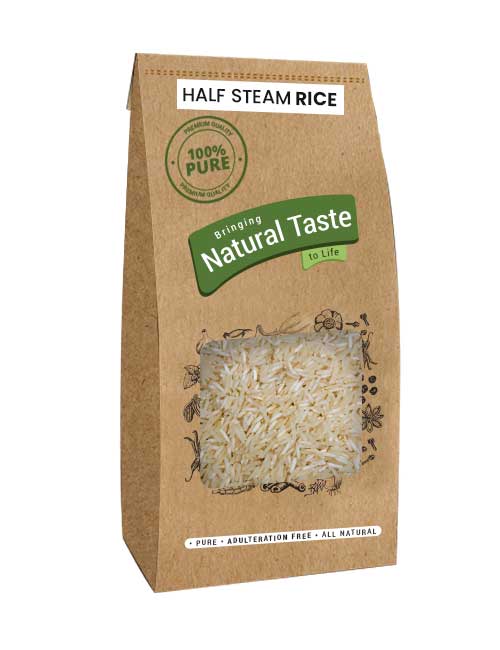 Half Steam Rice - Naturals