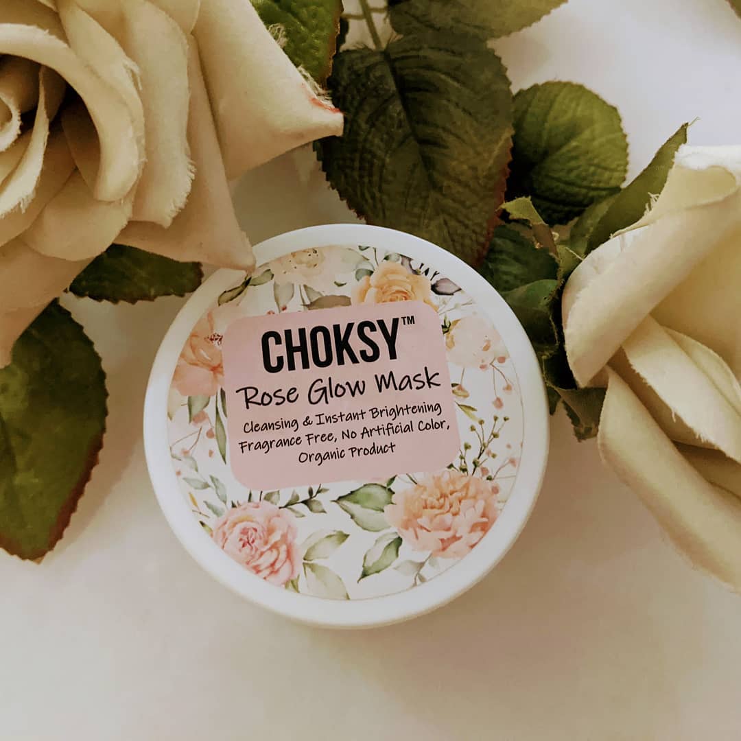 CHOKSY ROSE GLOW MASK 100GM