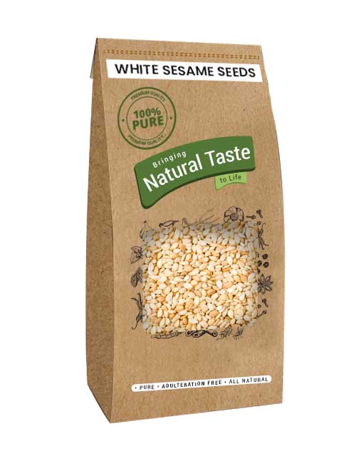White Sesame Seeds (50gm) - Naturals